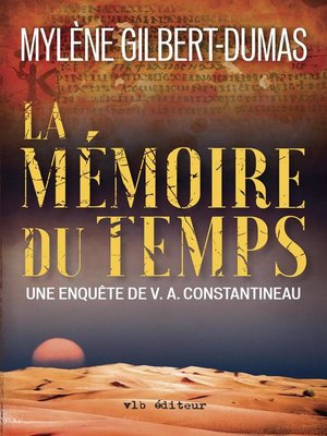 cover image of La mémoire du temps
